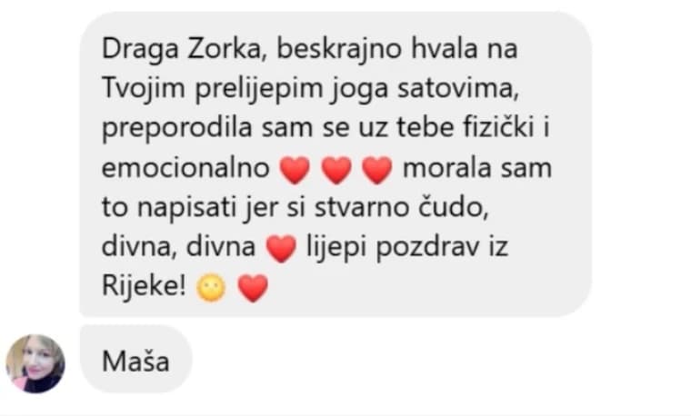 Originalni komentar — Maša